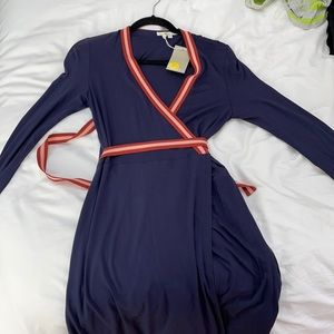 Boden Cara wrap dress size M